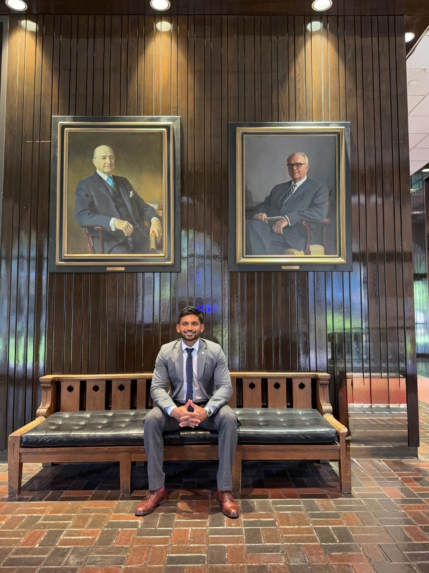 Damith at Rice University, Houston TX